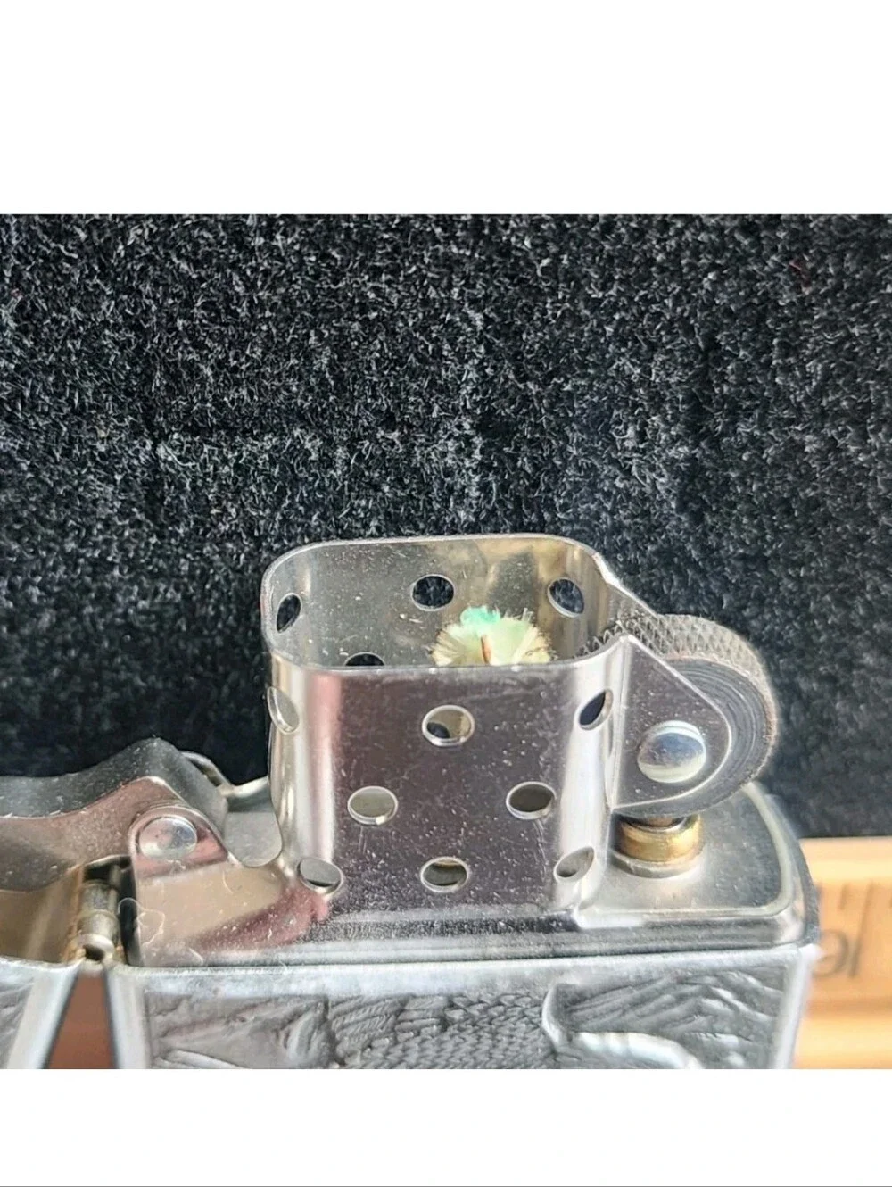 Vintage Siskiyou Eagle Lighter Belt Buckle New Zippo Installed Eagle Themed
